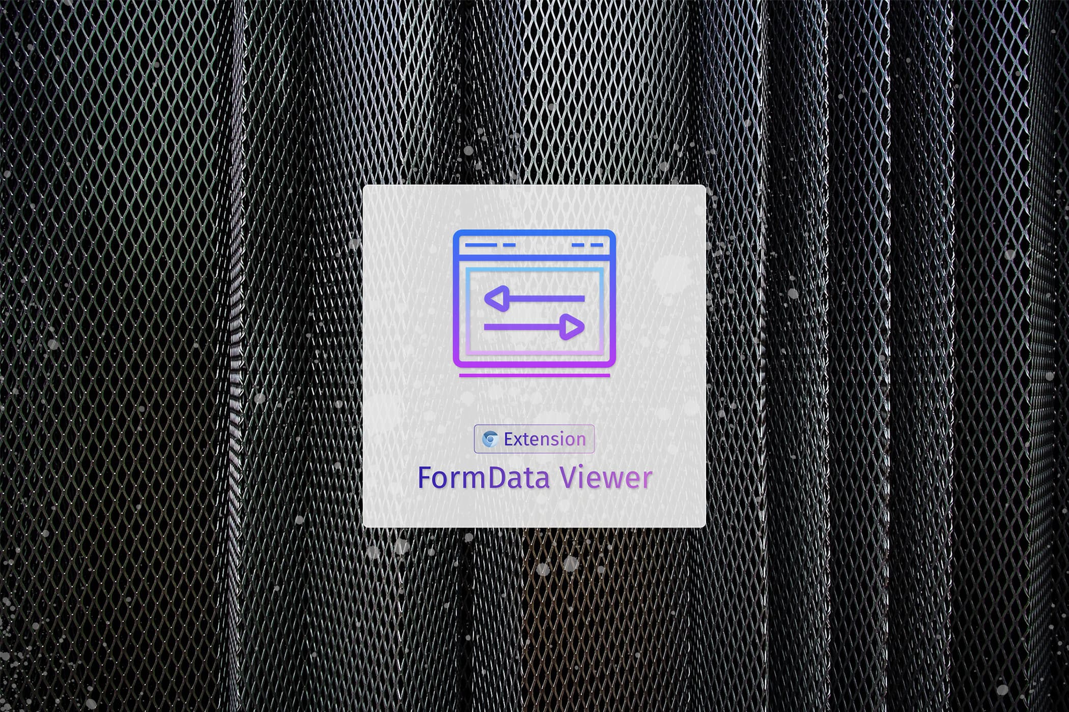 Introducing the FormData Viewer Extension