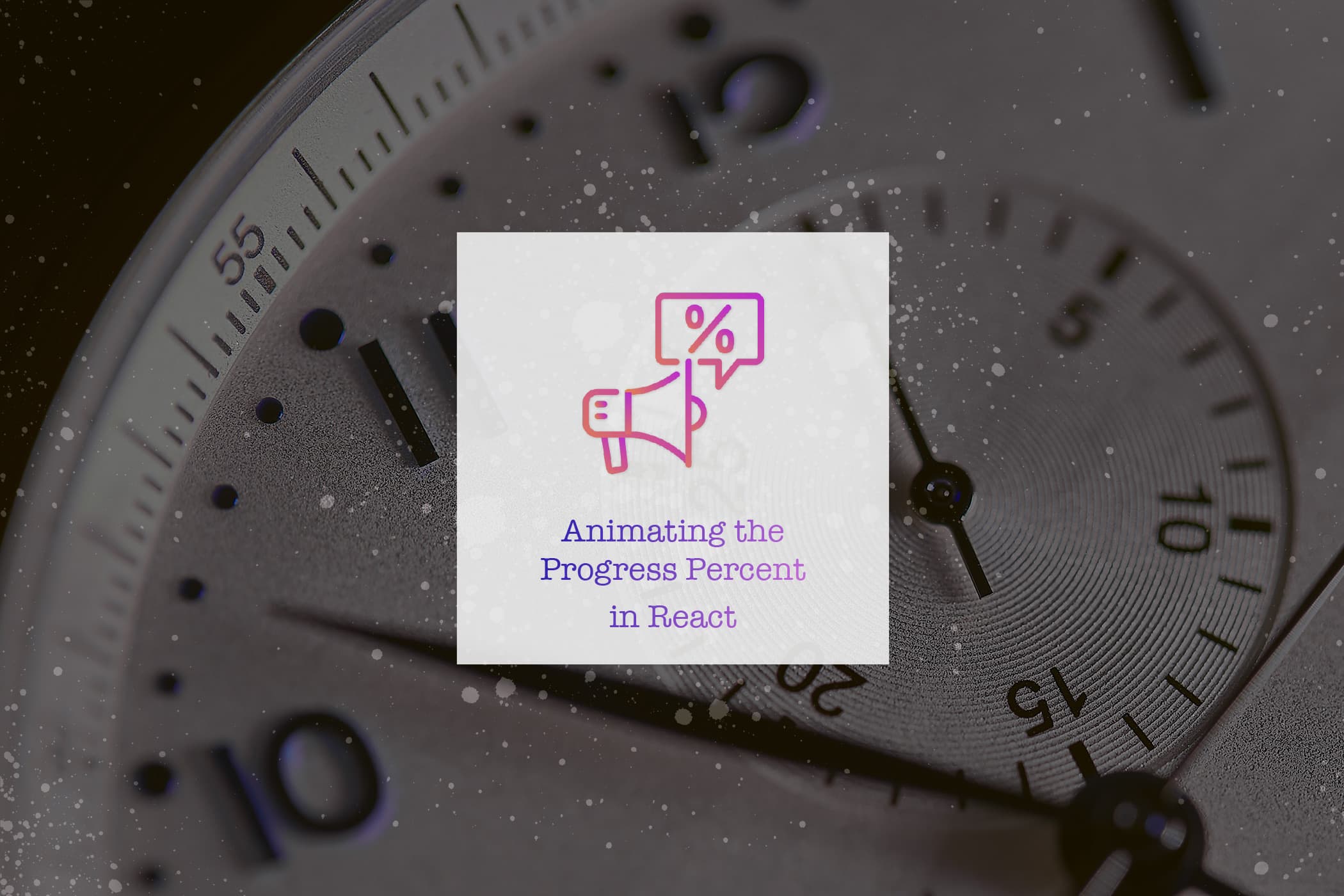 Animating the Progress Percent Change in React