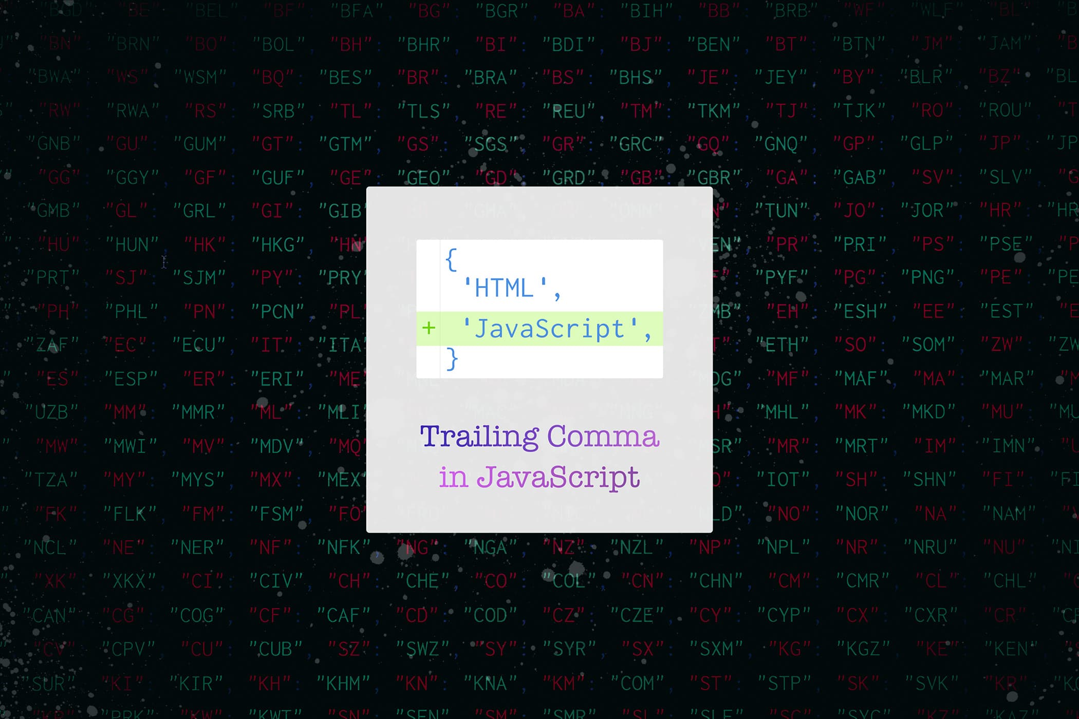 Are you using Trailing Commas in your JavaScript?